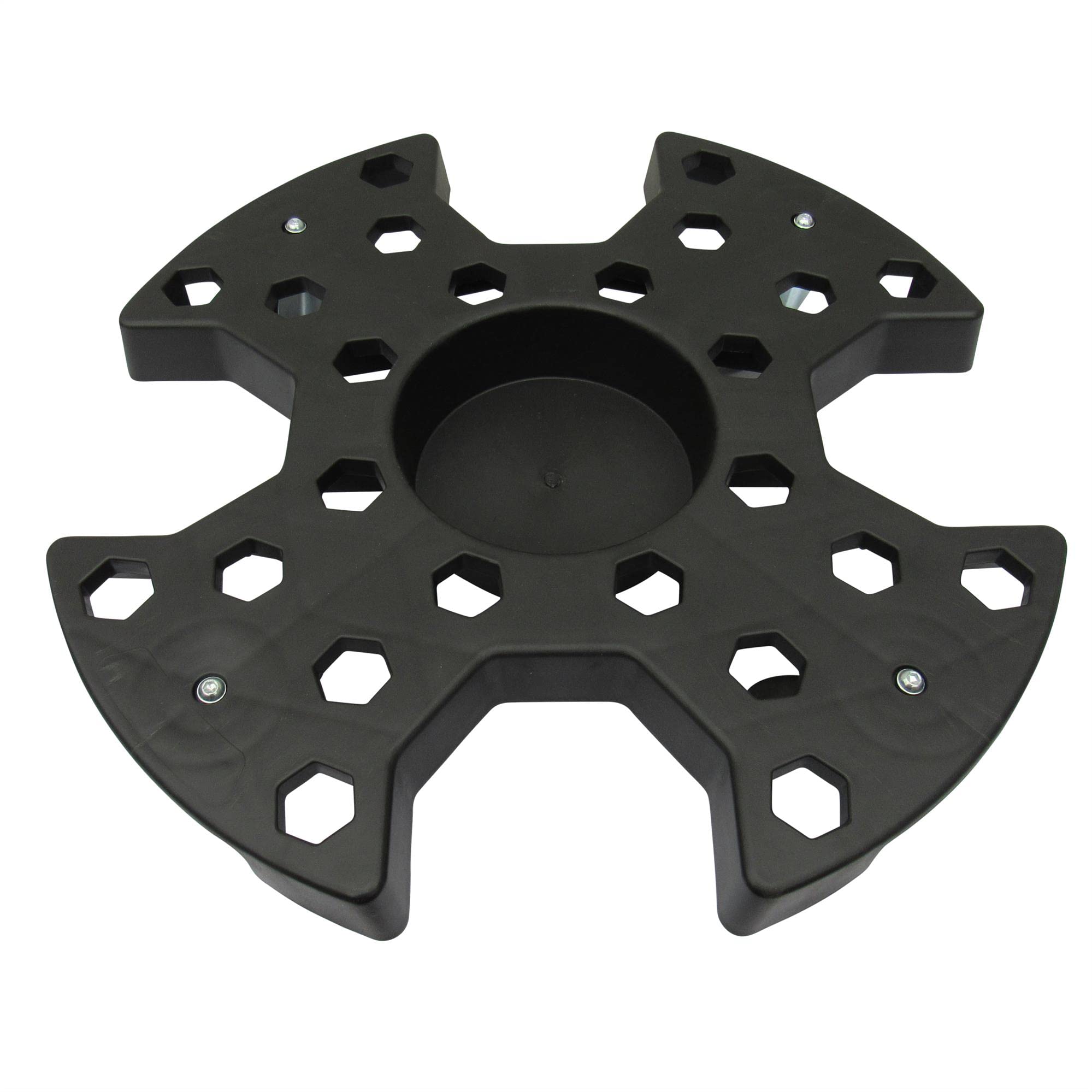 Secure Fix Direct Black Garage Tyre Storage Dolly (Workshop Wheel Transport Casters)