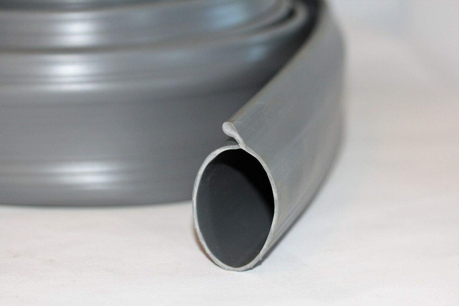 Garage Door Bottom Weather Seal P-Bulb for Overhead Door Brand, 180, 280, 390 Garage Door: 18' Wide Door