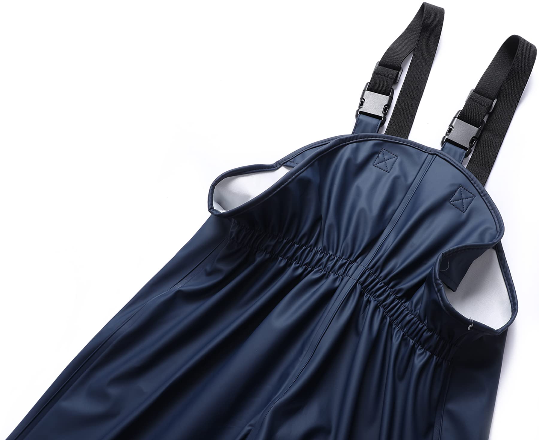 Pantaloni Impermeabili Bambino Pantaloni Antipioggia Trekking Prova Sporca Pantaloni di Fango con Traspirante Fodera in Tessuto per Ragazza Ragazzo YK1665H-DarkBlue-SkyBlue-104