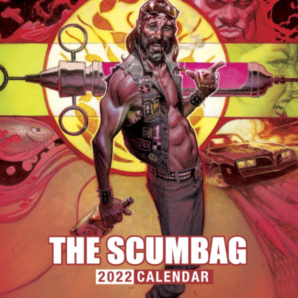 The Action Comic Art 2022 Calendar: Comic Arts Calendar 2022, January 2022 - December 2022, 12 Months, Squared Monthly, Mini Planner | Kalender Calendario Calendrier | BONUS Last 4 Months 2023