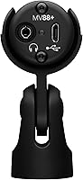 Vista 12 de Shure MV88+ Micrófono USB estéreo - Micrófono condensador para transmisión y grabación de voces e instrumentos, compatible con Mac y Windows, salida