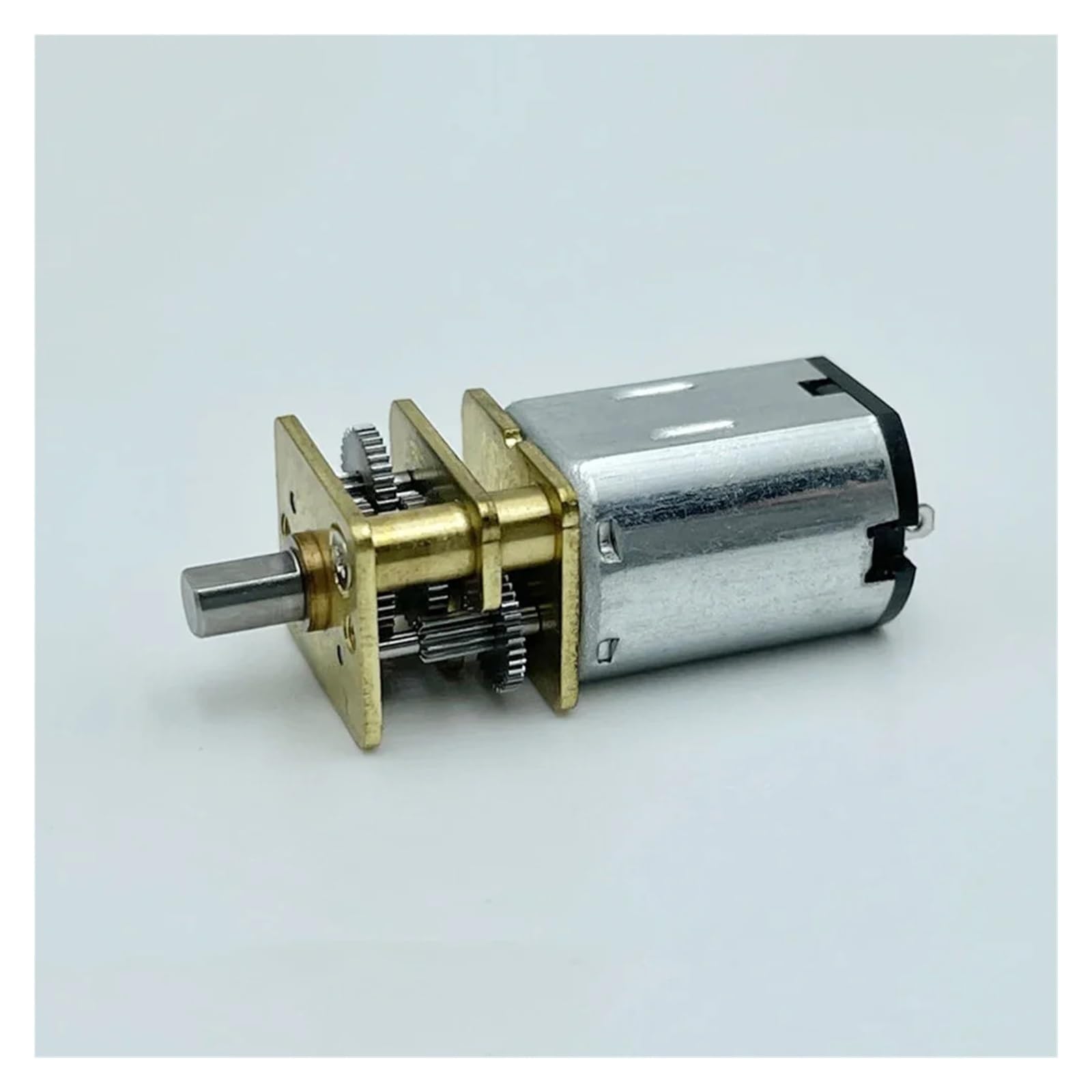 LHAOEEEYG N20 Gear Electronic Starter DC 3V 6V Metal Gear Electronic Starter 38RPM-76RPM Slow Speed High Torque D-Shaft Engine DIY Hobby Toy Model Smart Car