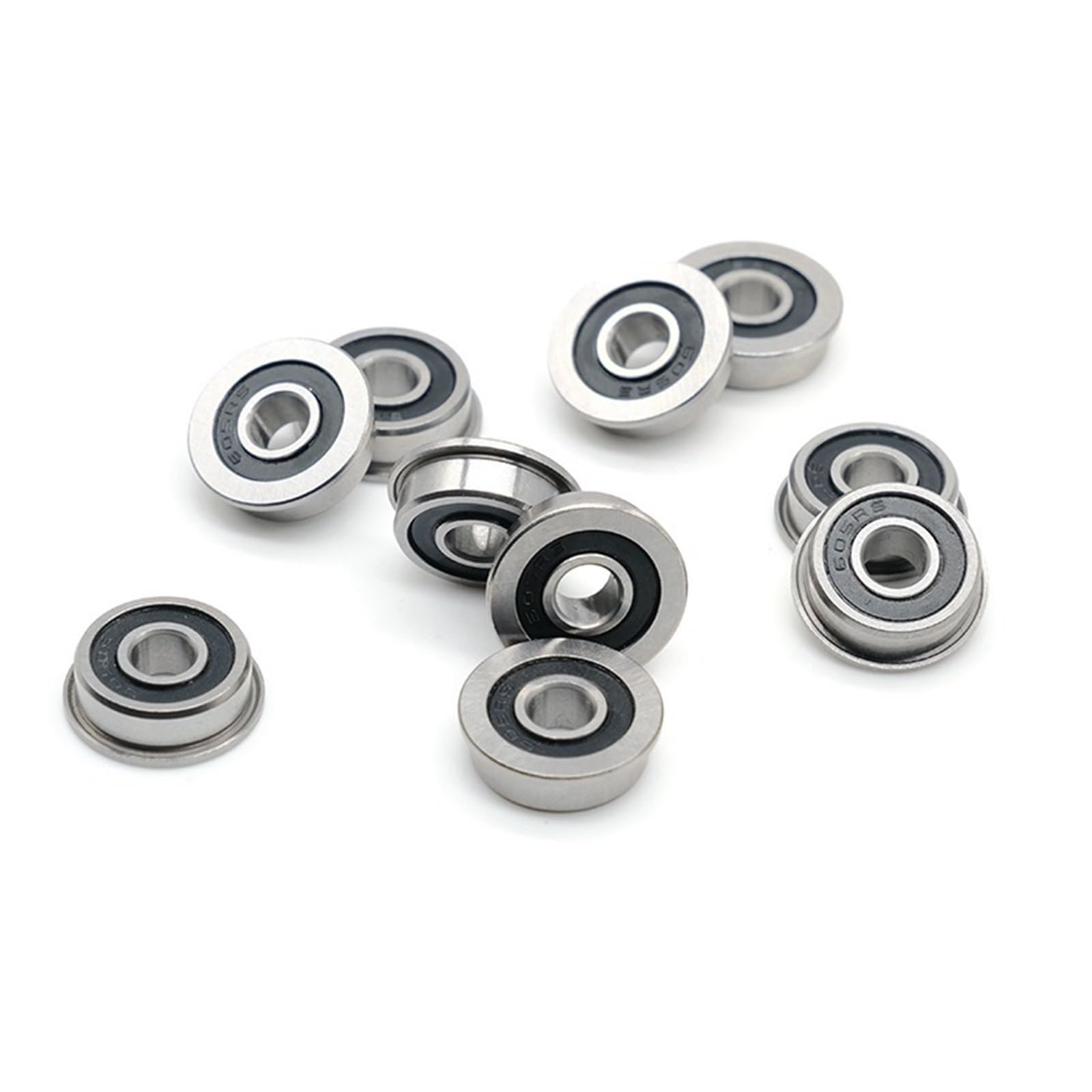 5 pezzi F6800 RS 2RS LF-1910RS Cuscinetti a sfere a gola profonda flangiati 10 X 19 X 5 mm