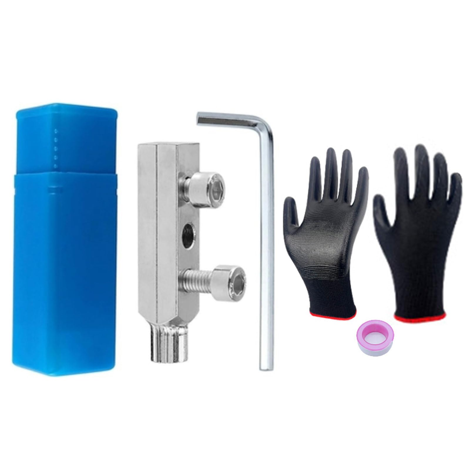 Hsioluted Metal Faucet Disassembly Collection Featuring Rusted Bolt Remover And Stuck Pipe Removal Equipment For Projects Rusted Screw Remover Tools Damaged Pipe Set