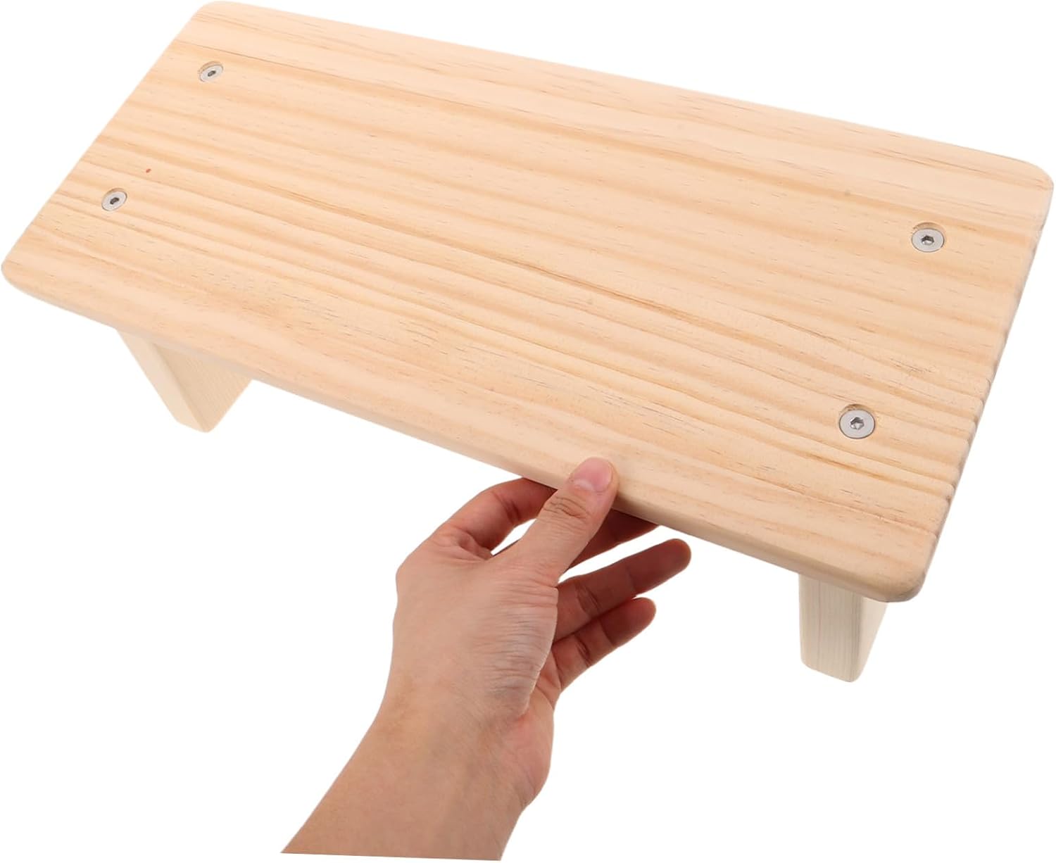 Didiseaon Wooden Prayer Kneeler Bench Stool for Home and Church, Beige | Compact Size, Portable Build, Easy Maintenance Surface, Knee Comfort Protection