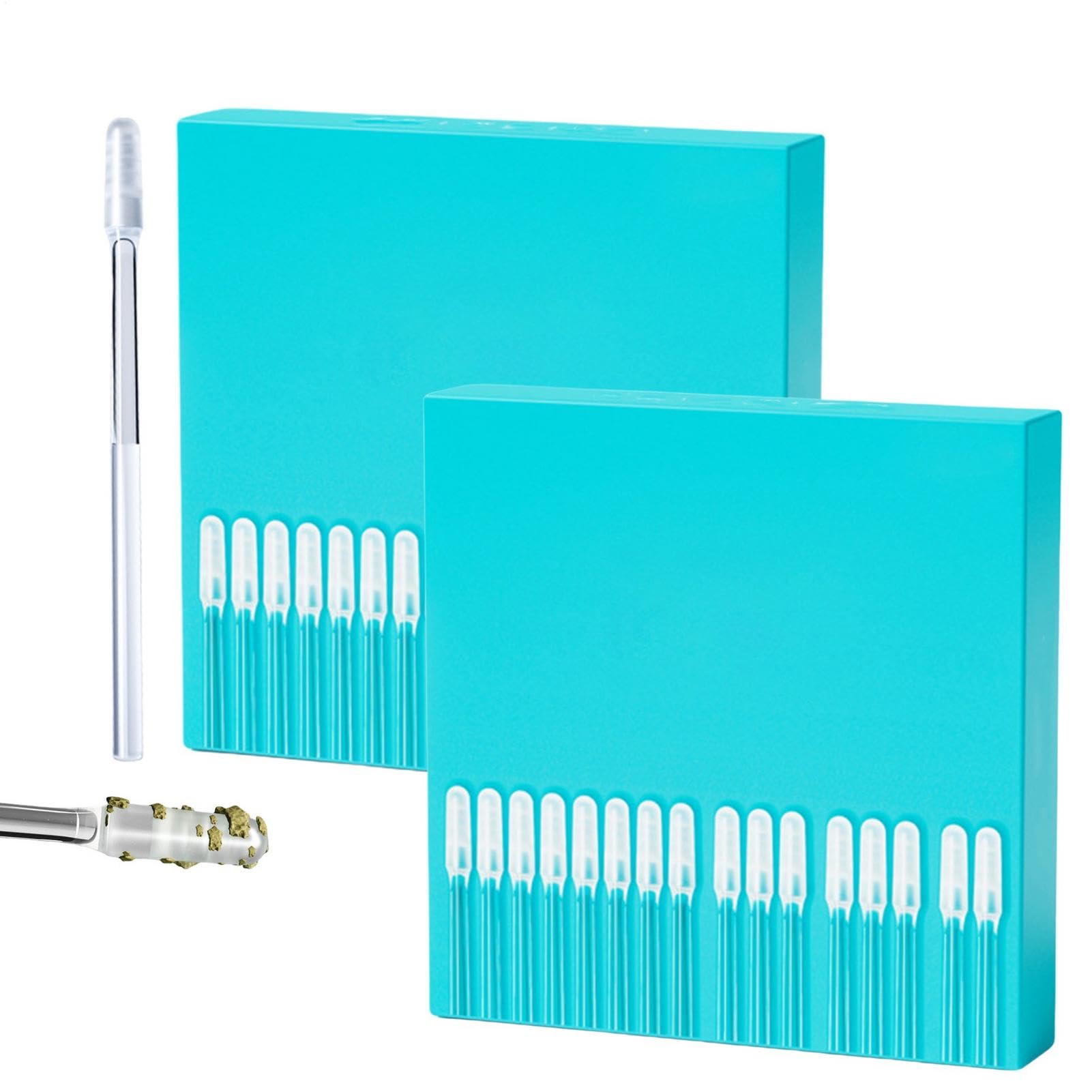 48 Stück Sticky Earpick, Ohrenschmalz Entferner Sauger, Selbstklebendes Ohrenreiniger Ohrs Wattestäbchen, Werkzeug Zum Entfernen Von Ohrenschmalz, Schadet Den Ohren Nicht Für Erwachsene Kinder