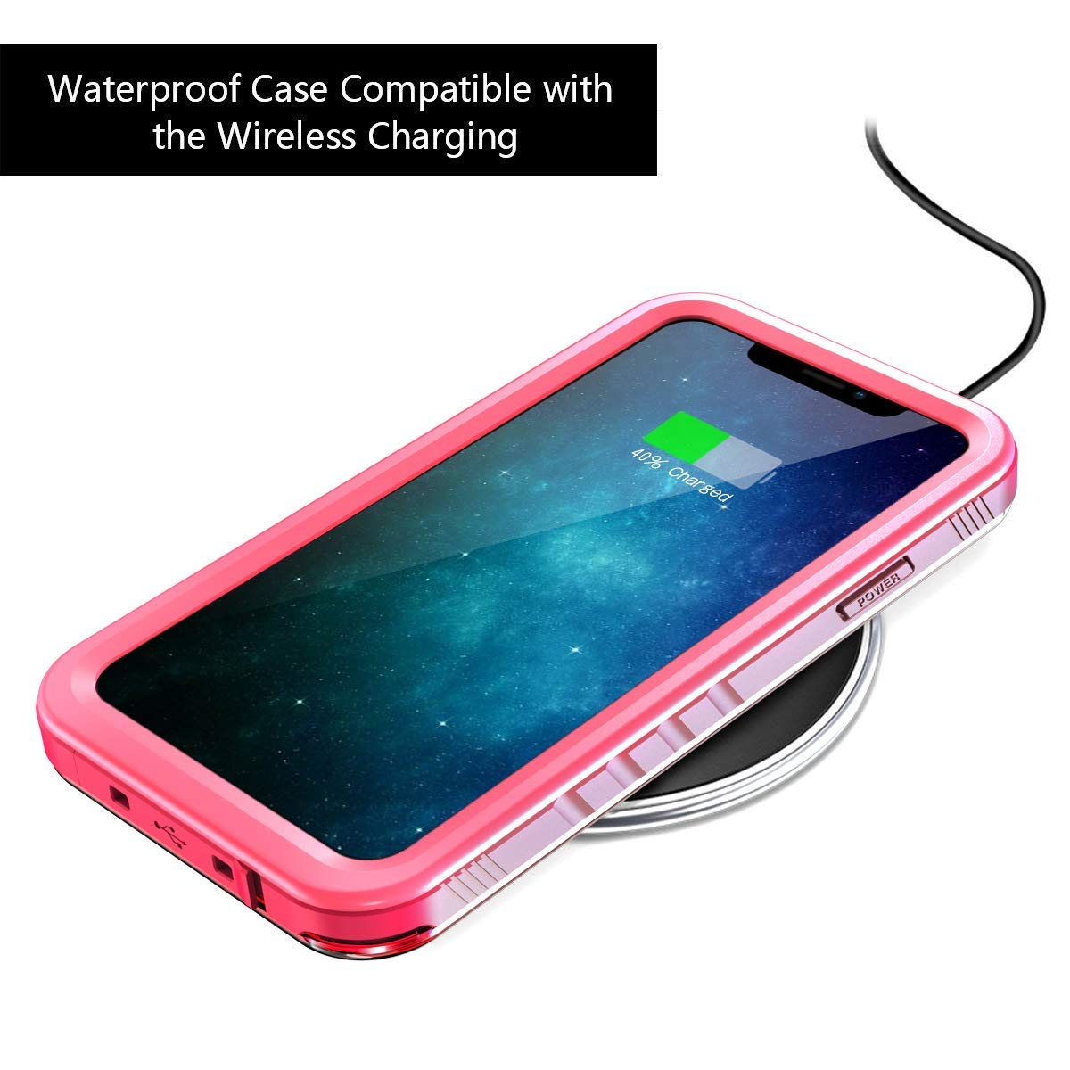 Cozycase Waterproof IPhone 11 Case - IP68 Certified Shockproof Cover With Screen Protector