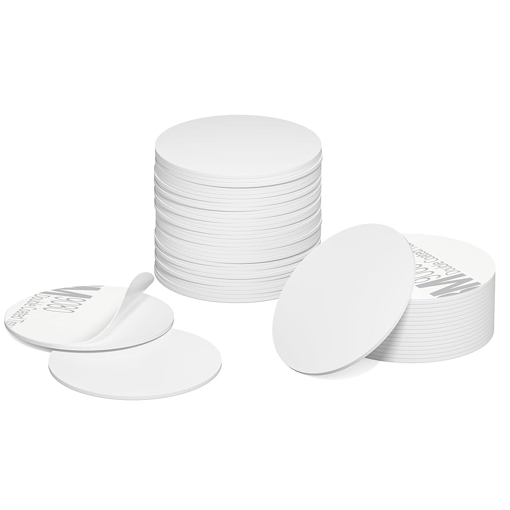 POFIBO 60 Adesivi NFC NTAG215 - Programmabili Per Smartphone, Con Chip Da 504 Byte