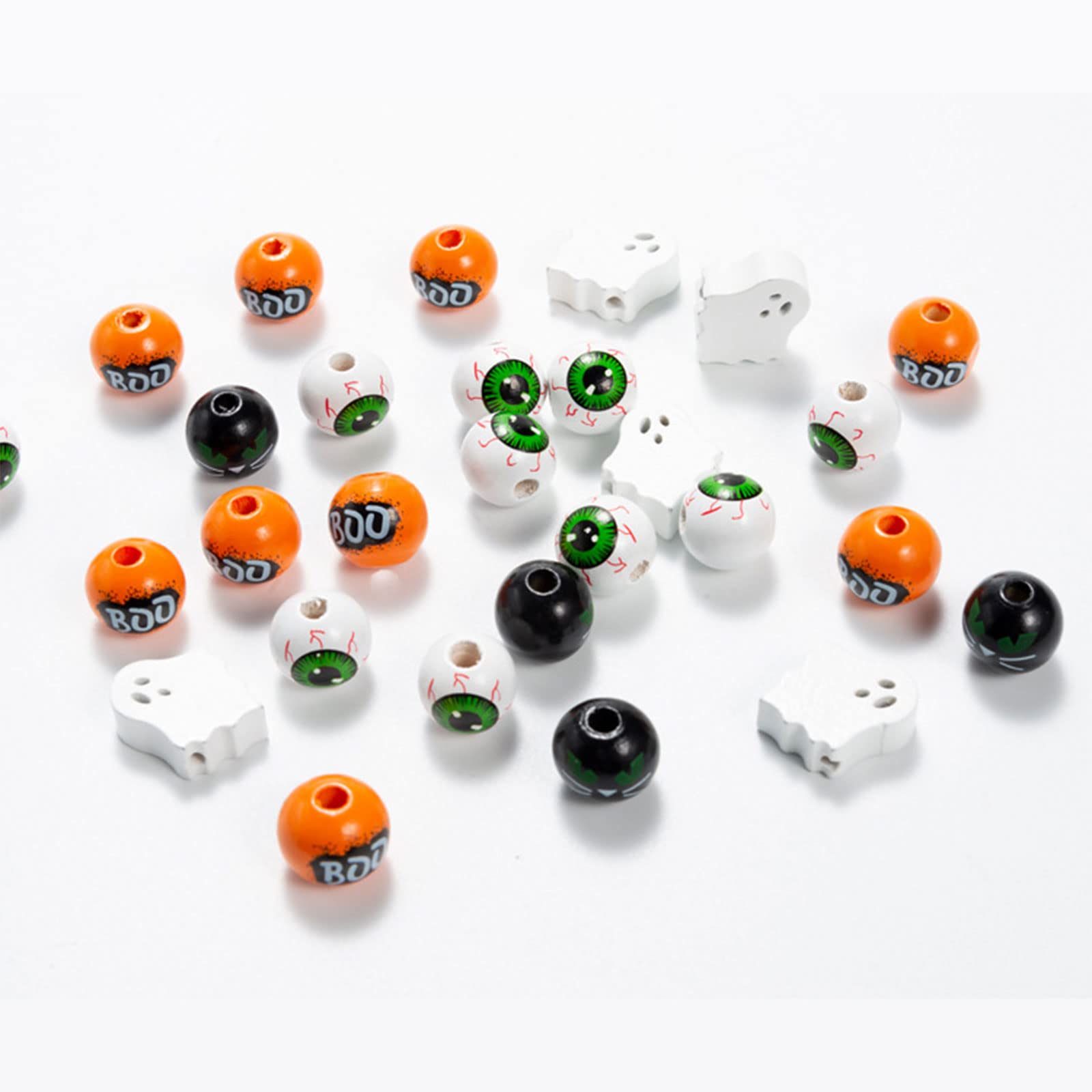 Halloween Armband Bastelset Mit Gruselperlen – Kreatives Schmuckzubehör Für Kinder & Erwachsene