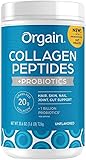 Orgain Collagen +Superfoods with 20 Grams of Grass-Fed Collagen and Vitamin C, Unflavored, 25.6 oz