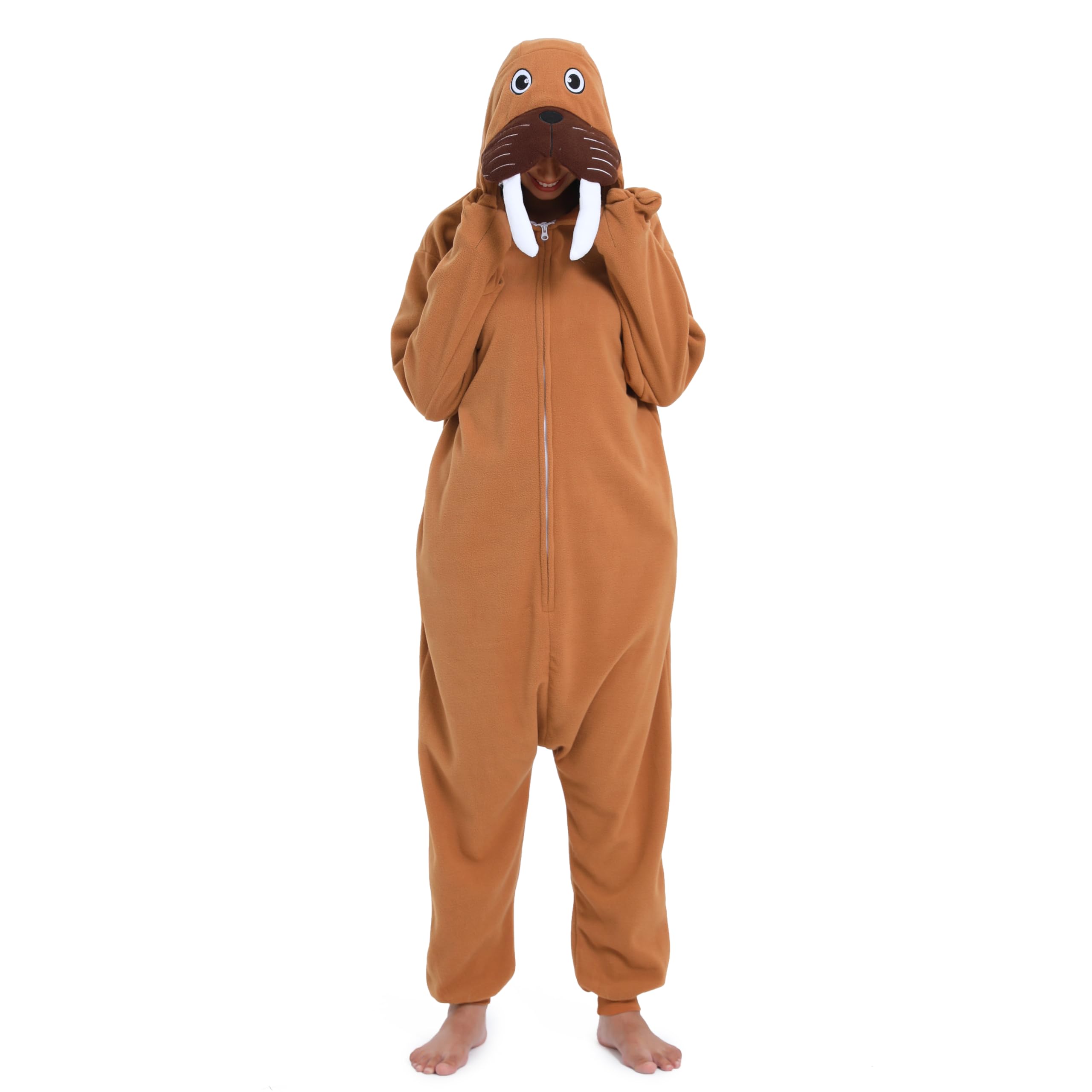 LBJR Pigiama Animali Adulti Cosplay Costume Pigiamone Intero Onesie