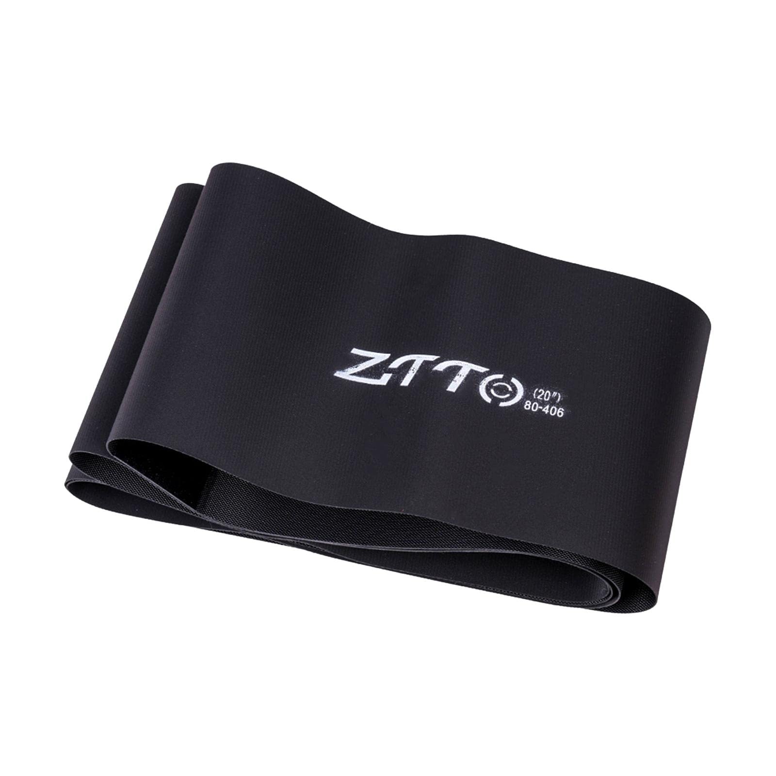 ATORSE Bicycle Tire Liner Bike Tyre Anti-Puncture Proof Belt 20in Black 80mm-image-15