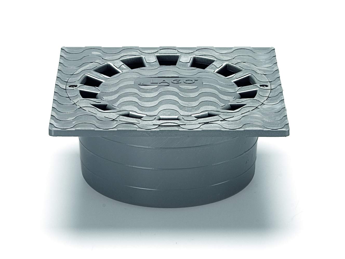 ABRISA Sumidero Sifonico Pvc 20x20 cm. salida De Ø 90/​110 mm.
