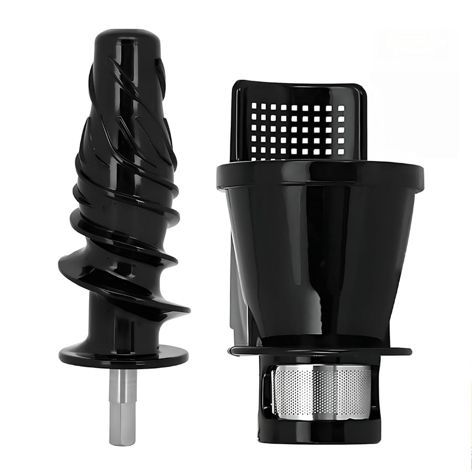 Piezas de Repuesto del propulsor del sinfín del colador del exprimidor para 8003 8006, Accesorios para exprimidor Masticador de Resistencia, Conjunto de Filtro y sinfín