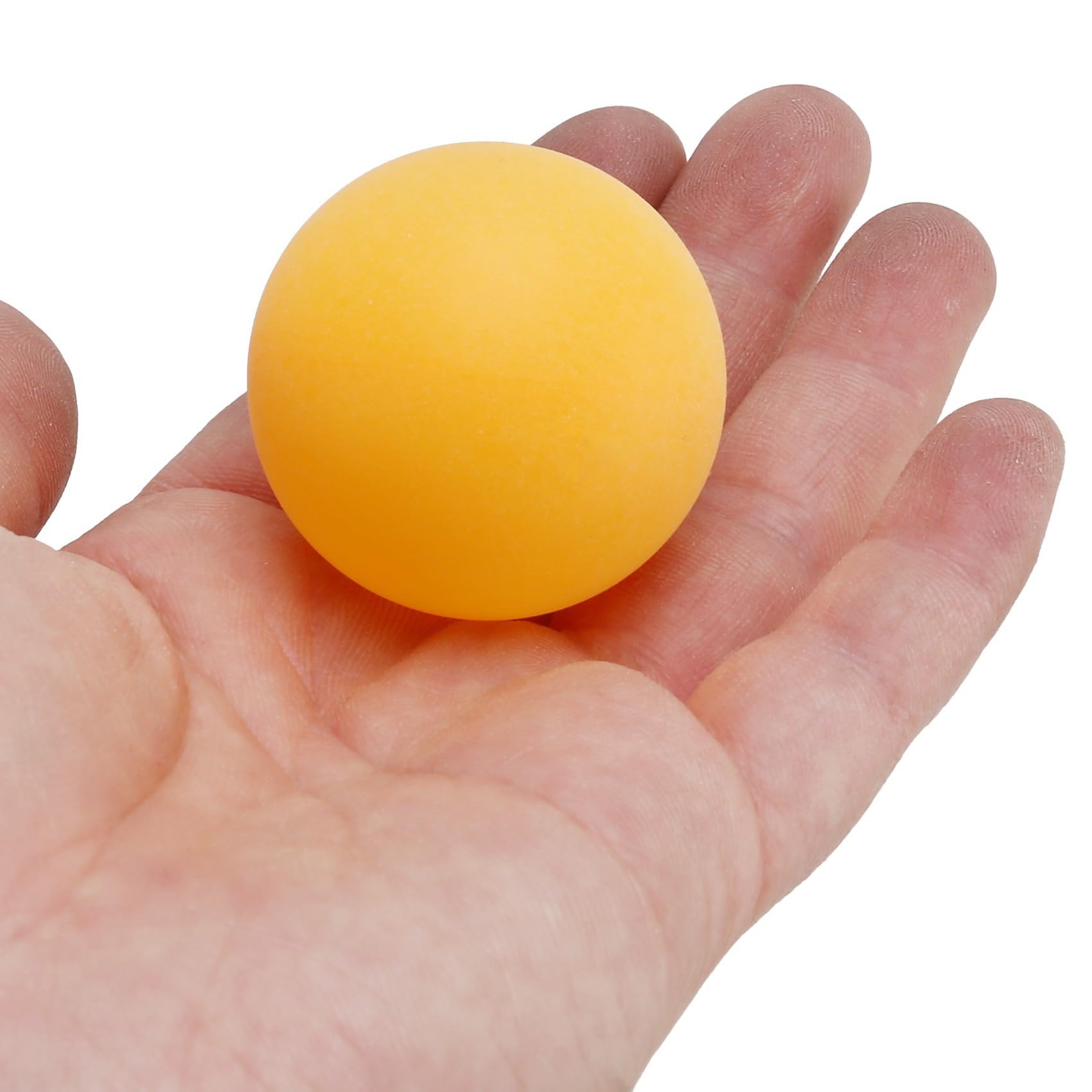 Paquete de 500 Pelotas de -Pong de Primera Calidad Pelota de Mesa de Entrenamiento Avanzado Bolas Sin Costura Duraderas y Livianas Naranja