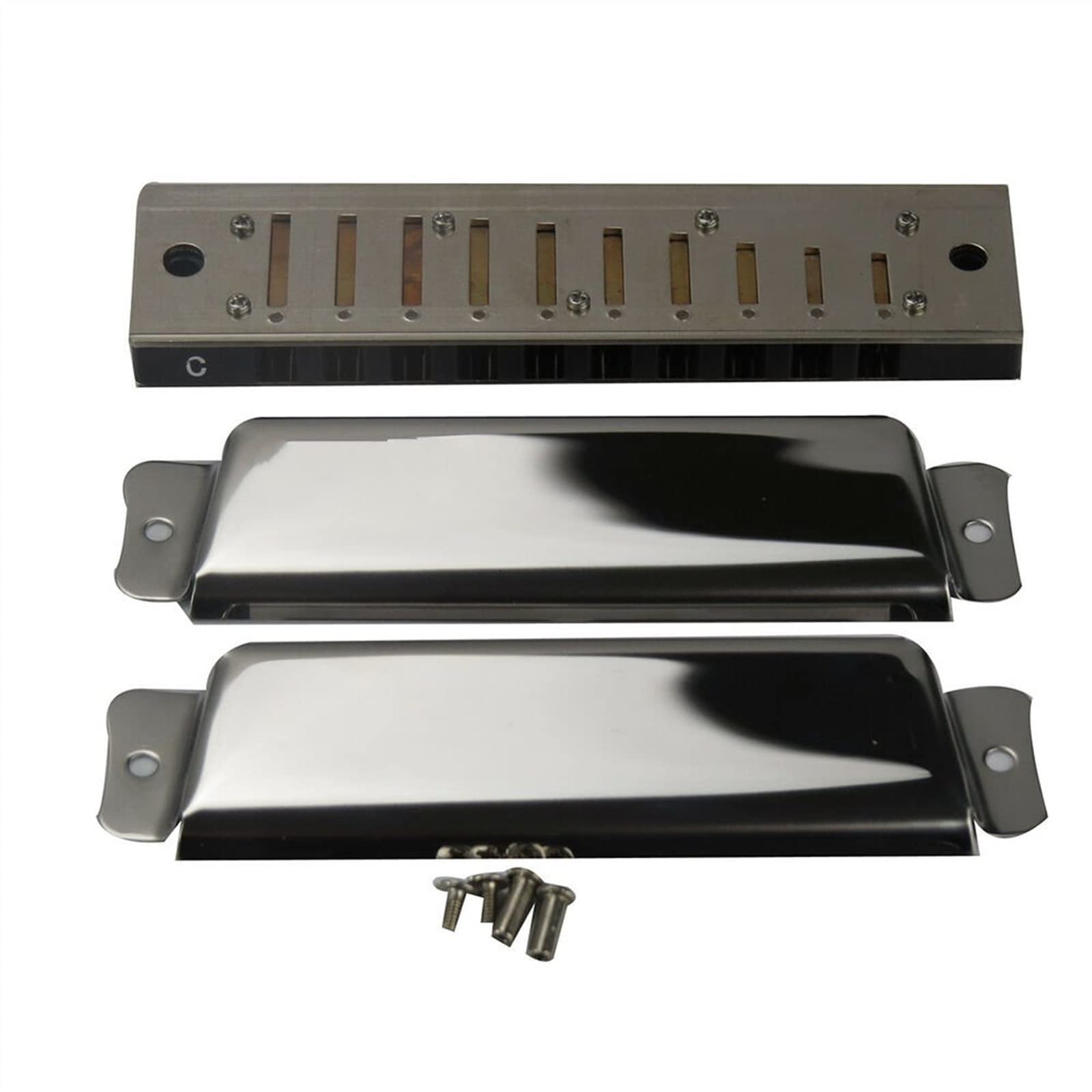 10 Otworów Harmonijka Ustna Harmonijka Diatoniczna Klawisz C Klawisz G Harmonijka Dla Początkujących (Color : C key)
