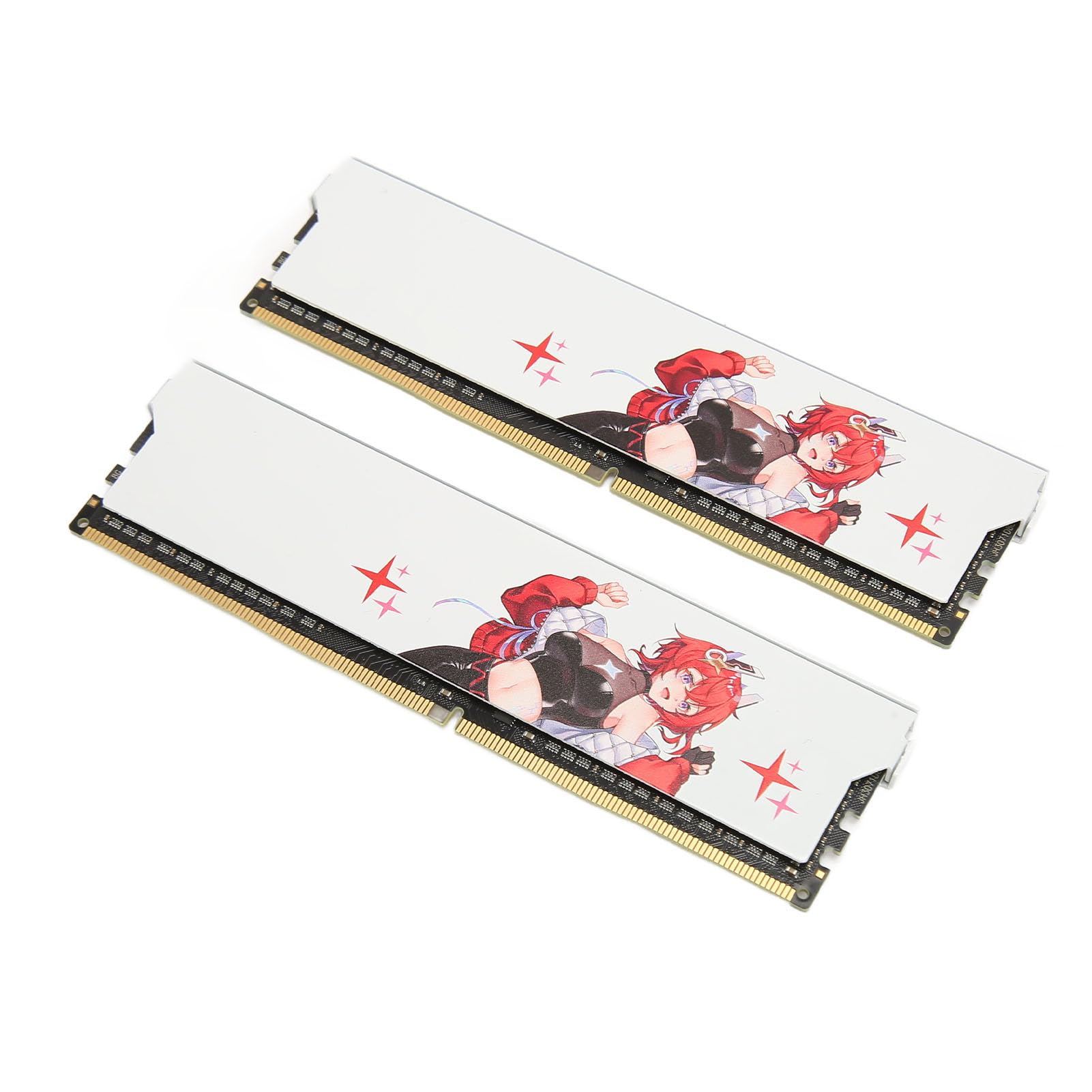 Cosiki DDR4 RAM Stabilna wydajność Moduł Pamięci o Bardzo Niskim Taktowaniu do Komputerów Stacjonarnych do Gier - 2 X pamięć RAM DDR4 Komputerów Stacjonarnych (16 GB (2x8 GB))