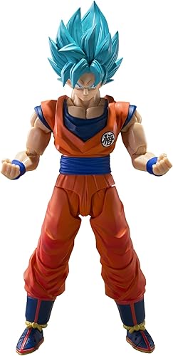 TAMASHII NATIONS S.H.フィギュアーツ ドラゴンボール超 超サイヤ人ゴッド超サイヤ人孫悟空〈限界を超えし蒼き力〉 約145mm PVC&ABS製 塗装済み可動フィギュア