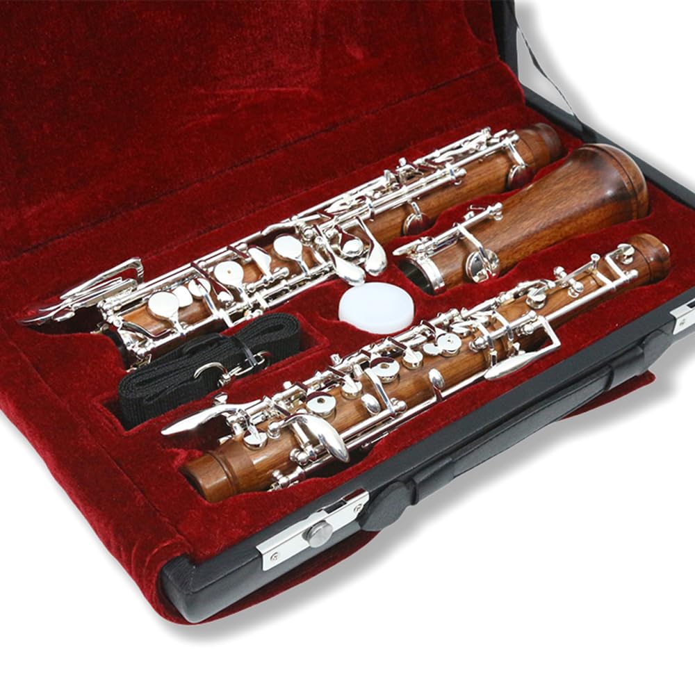 Amazon | Yinfente プロフェッショナル オーボエ シルバーメッキ