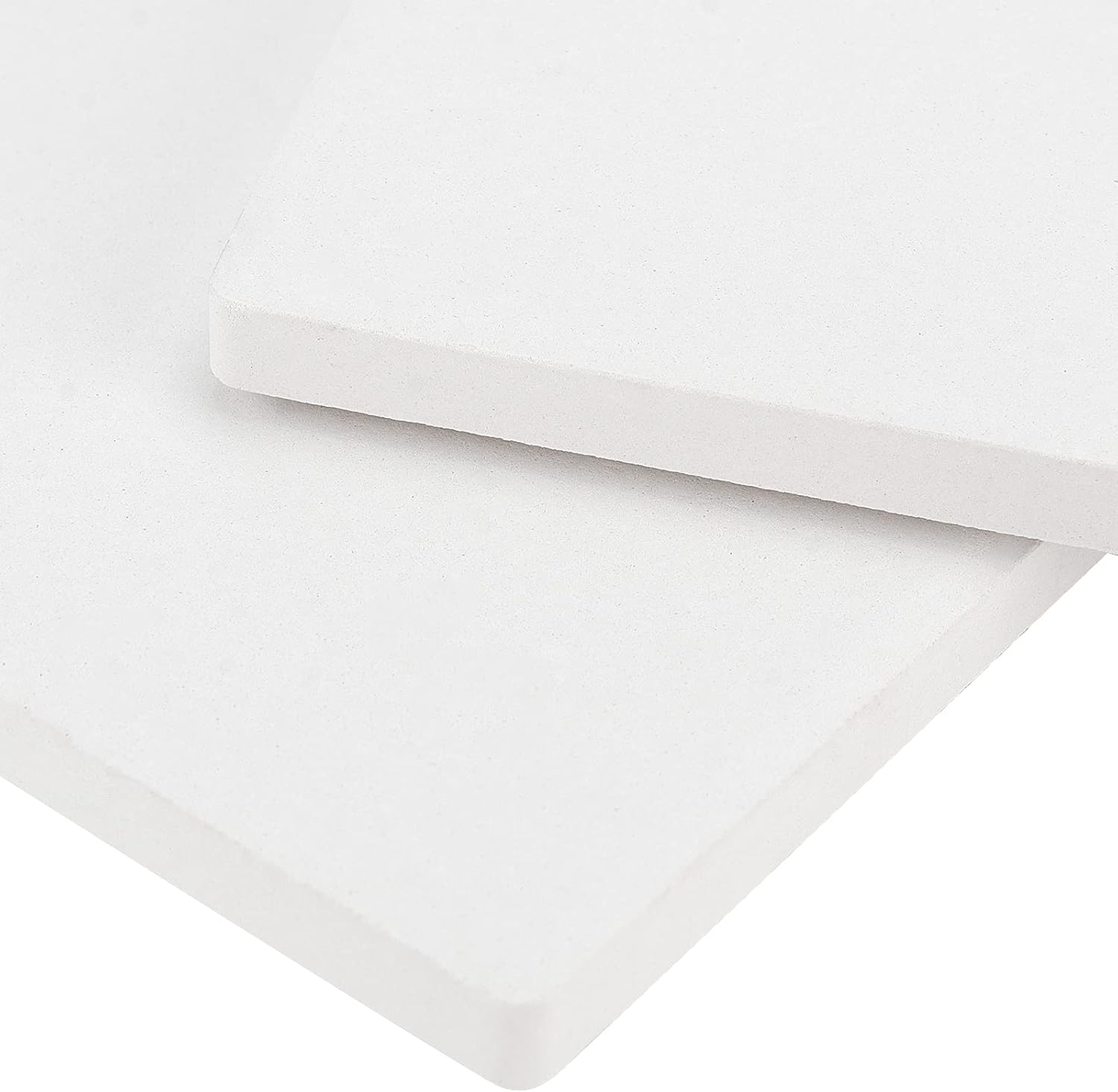 JOIKIT 30 Packs 4 x 4 Inch Ceramic Tiles for Crafts Coasters, Square Unglazed White Ceramic Tiles with Cork Backing Pads, Use with Alcohol Ink or Acrylic Pouring, Make Your Own Coasters