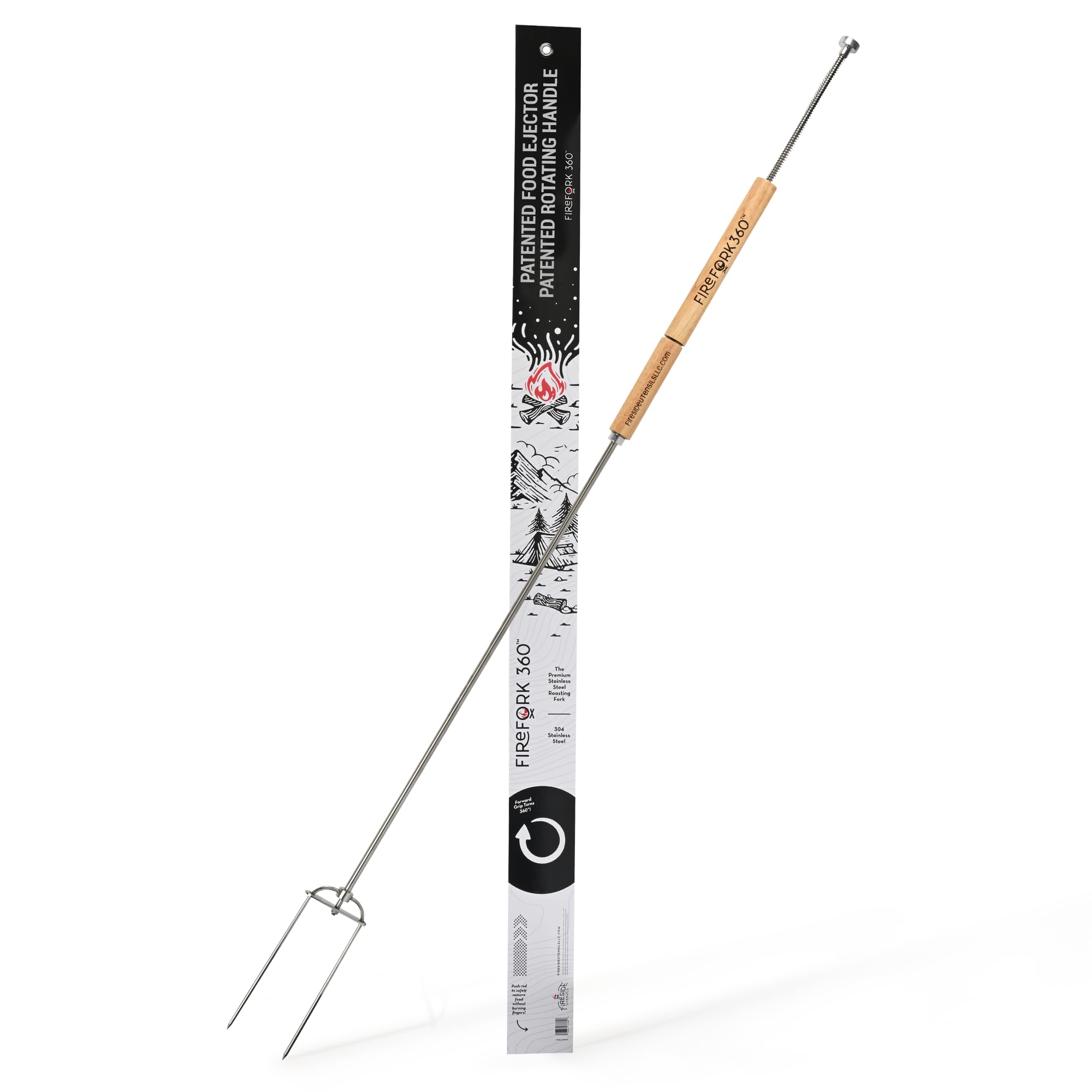 Amazon.com: FireFork360 - Extra Long Cooking Fork with Patented