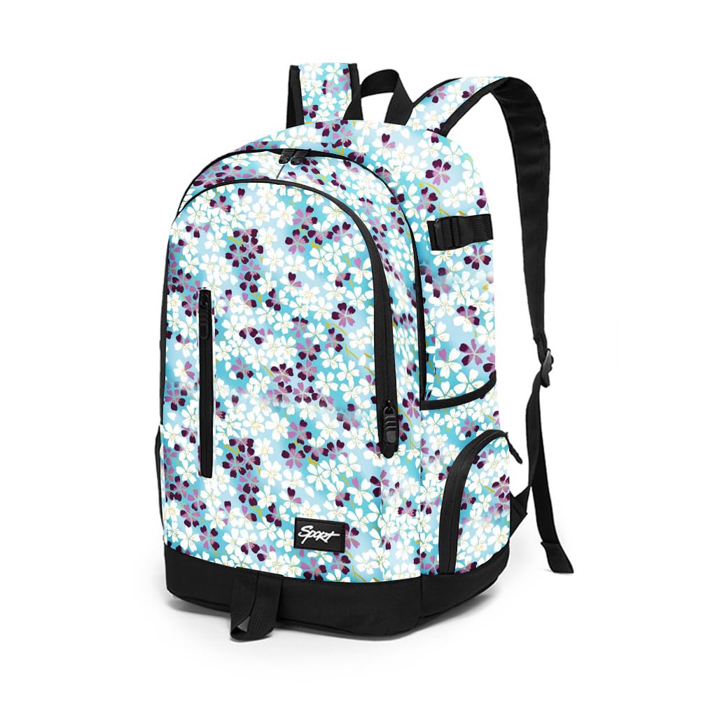 rickyh style School Backpack Travel Bag for Men &amp; Women Lightweight College Back Pack with Laptop Compartmen