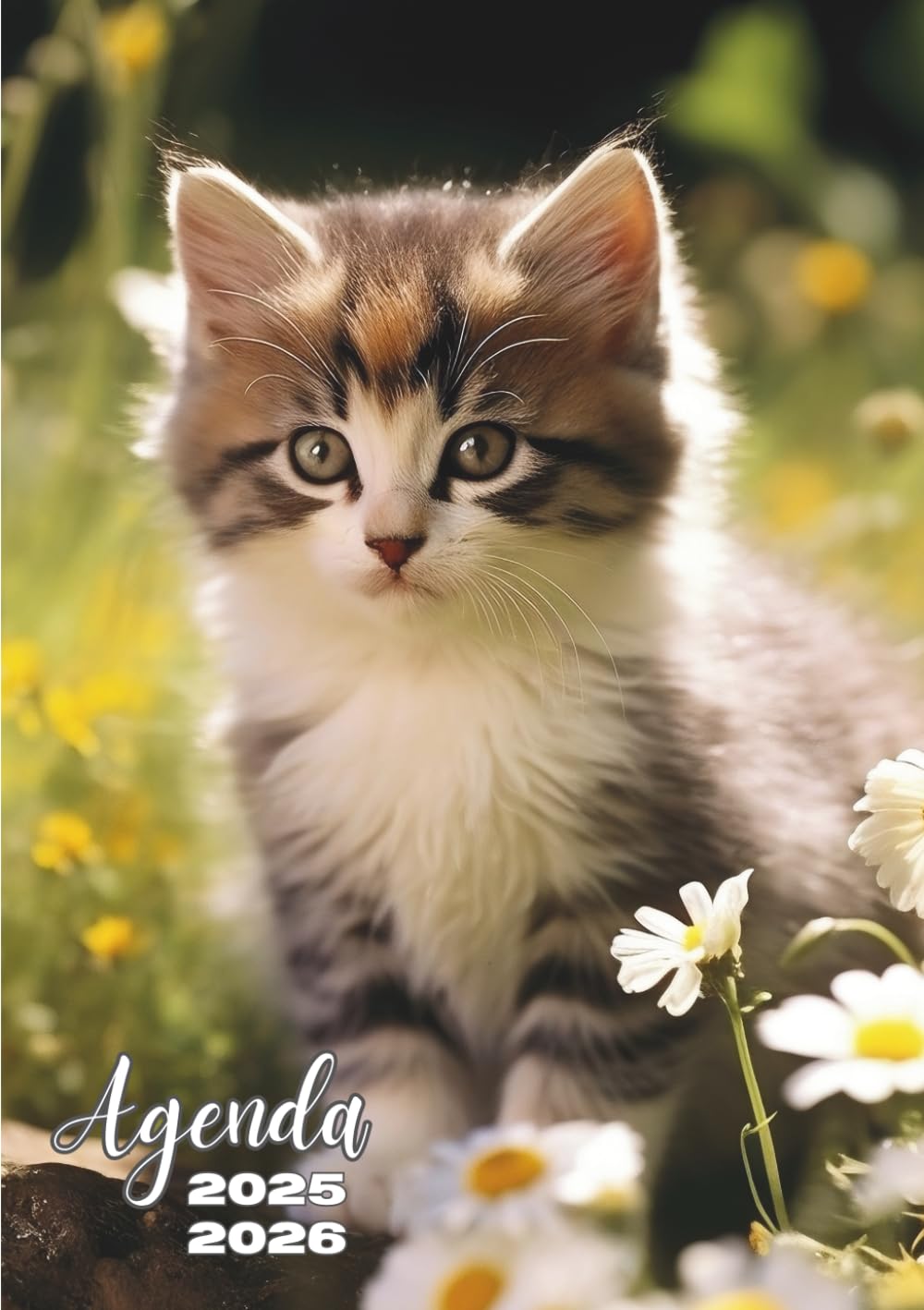 Independently published Agenda Scolaire: Agenda Journalier | Un Jour par Page | 12x17 cm Format Standard | 280 Pages | Couverture Souple | Agenda Thème chaton (French Edition)