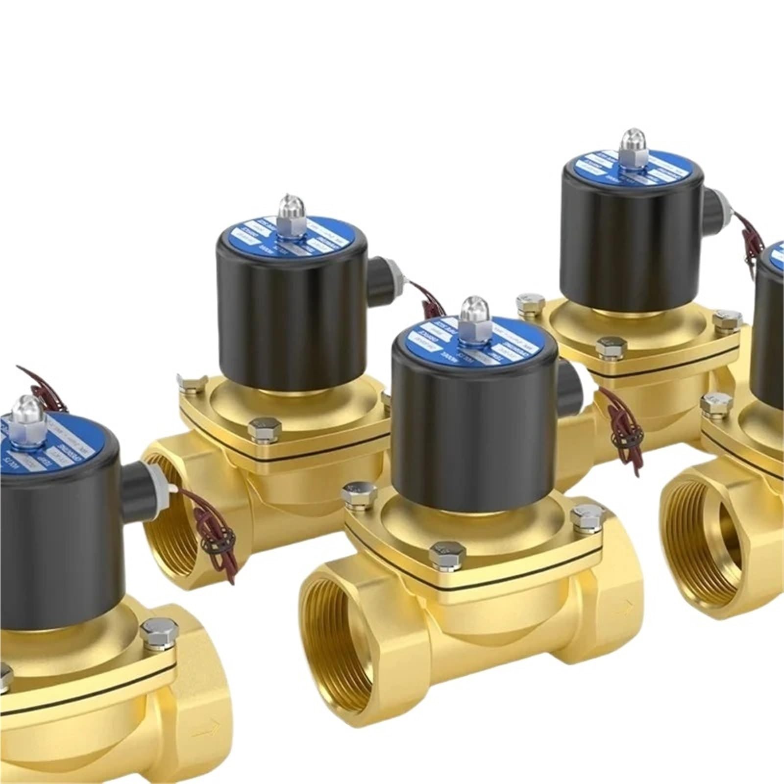Nageoixsg 2W-160-15 Dn15 Electric Solenoid Valve Normally Closed(,Dc12v)