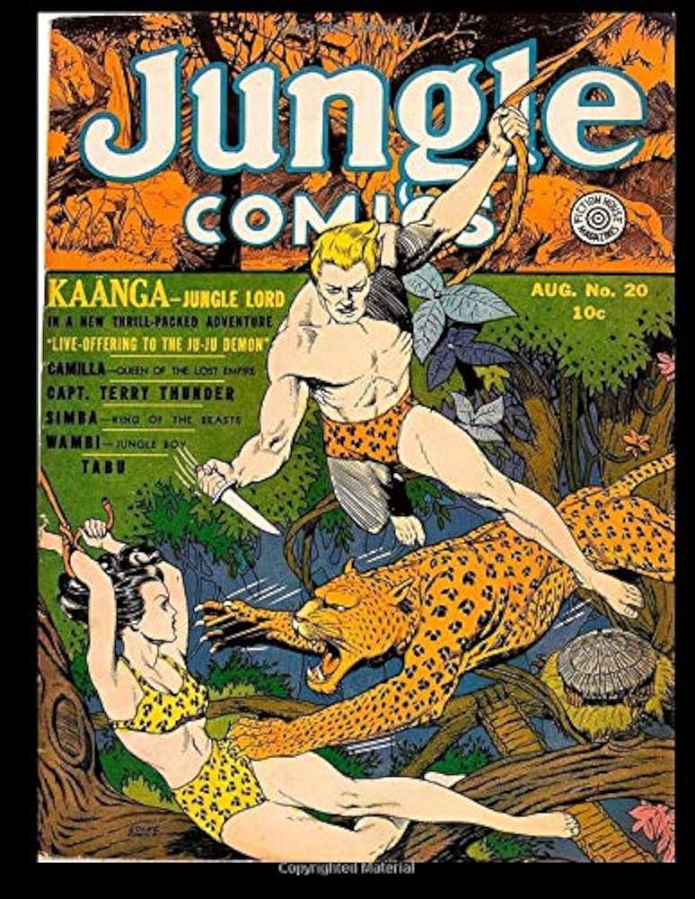 Jungle Comics #20: Golden Age Jungle Comic 1941 - Classic