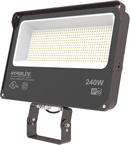 Miniatura 9 de HYPERLITE Luz de Inundación LED 100W 11000LM, 5000K Luces de Inundación al Aire Libre con Montura de Nudillo, Luces de Inundación Impermeables IP65