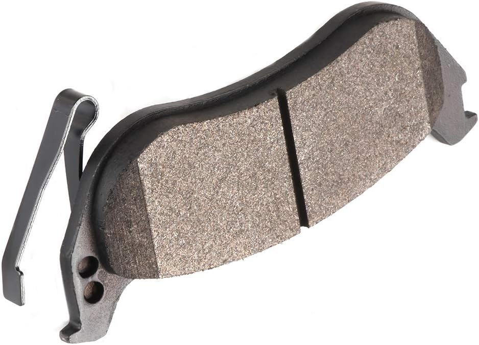 cciyu D981 Rear Ceramic Brake Pads Kits 4pcs fit For 06-10 For Ford Explorer,07-10 For Ford Explorer Sport Trac,03-07 For Jeep Liberty,03-06 For Jeep Wrangler,06-10 For Mercury Mountaineer