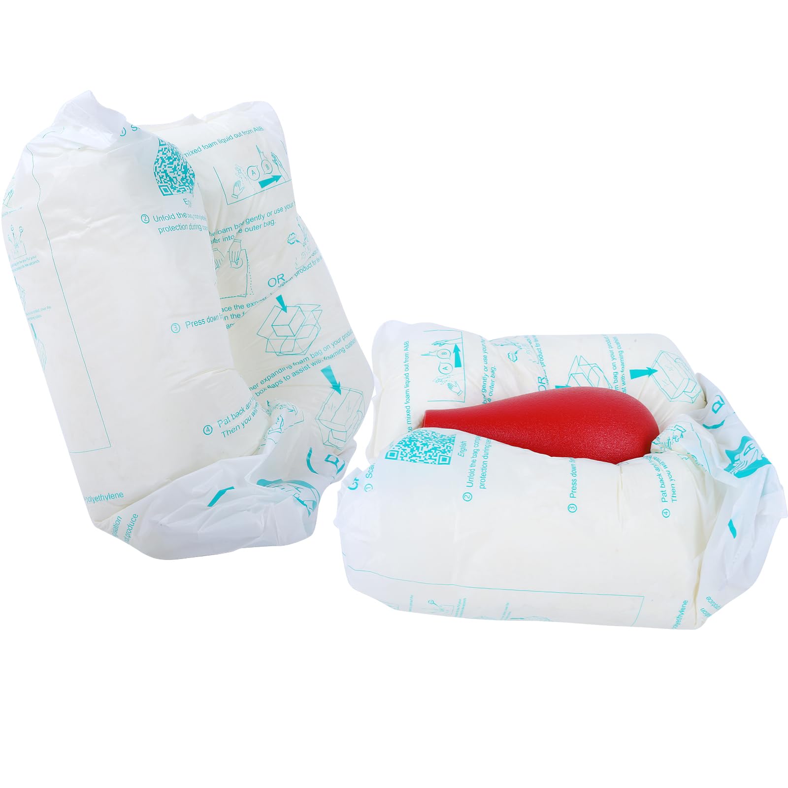 10Pcs 14" x 16" Expanding Foam Packaging for PC &amp; Irregular-Shaped Items, Self-Adapting Protective Foam for Shipping Electronics, Fragile &amp; Valuable Items