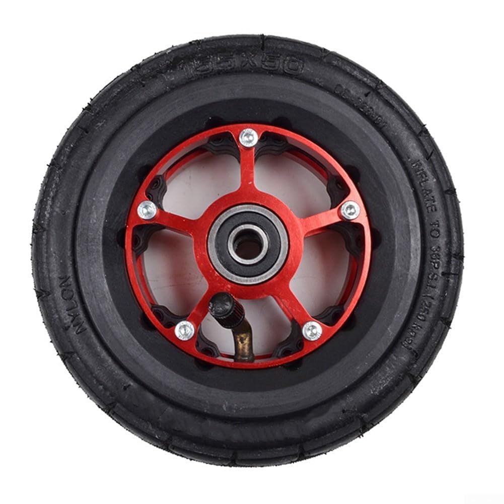 Roue de skateboard électrique de qualité supérieure de 155 mm avec moyeu en alliage d'aluminium