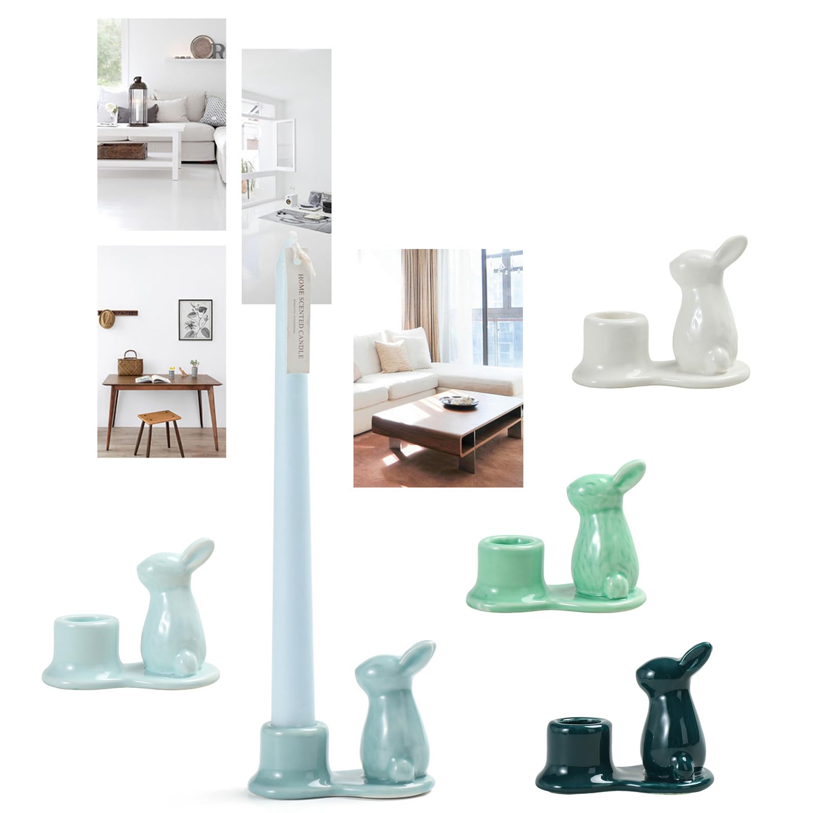 Bougeoir Chauffe-plat En Porcelaine Polychrome – Hommage à A. Gaudi, Style Trencadis
