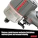 AIRCAT Pneumatic Tools 1076-XL 3/8-Inch NITROCAT Composite Compact Impact Wrench : Low Weight Power Impact Wrench : Tool for Automotive Improvement & Maintenance