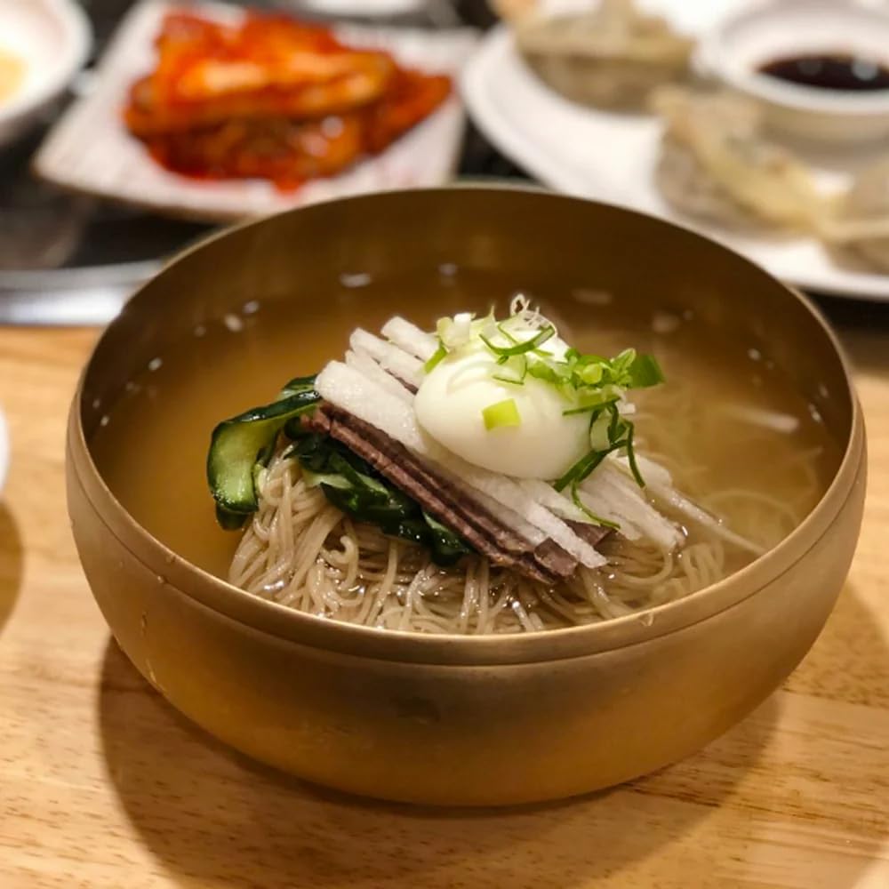 YIJIA | Fideos Soba Coreano Naengmyeon Para Fideos Fríos Coreanos Mul Naengmyeon 624g (Pack de 2)