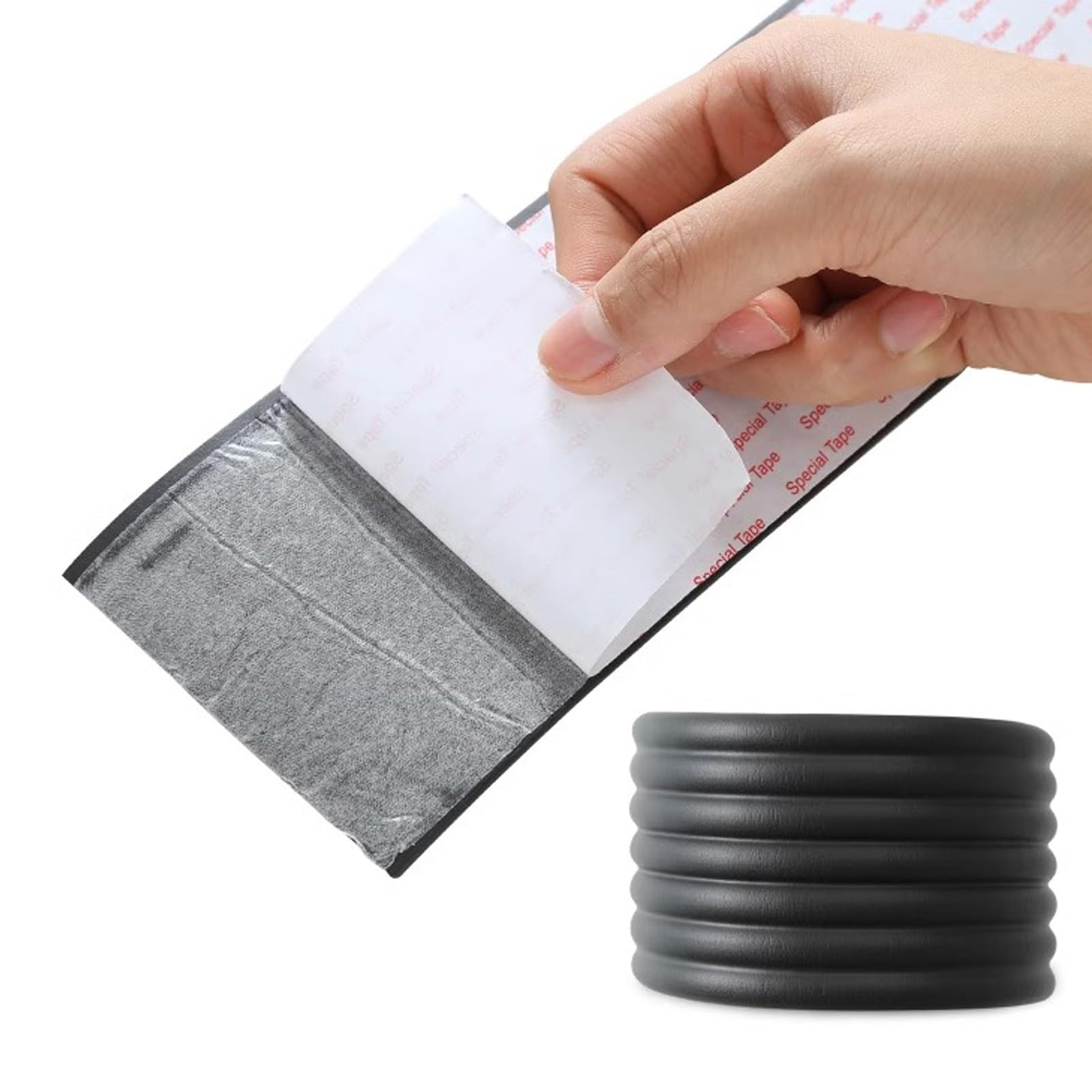 MZQMK Insulated Pipe Jacket, Pipe Insulation Tubing, Antifreeze Insulation Wrap, Pipe Insulation Foam Tube, Wrap For Outdoor Indoor Pipe Insulation(E)