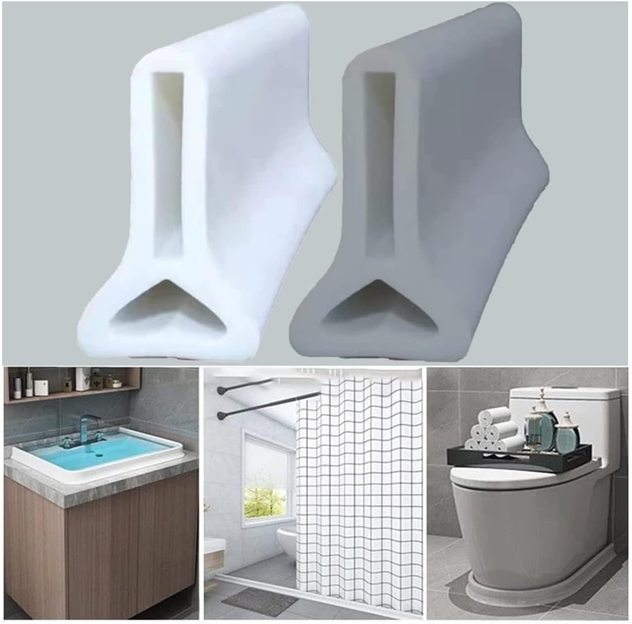 AiDeHuaKeJi 100cmx5cmx3cm beschermende strip douche zelfklevend, douchedeur afdichting onder