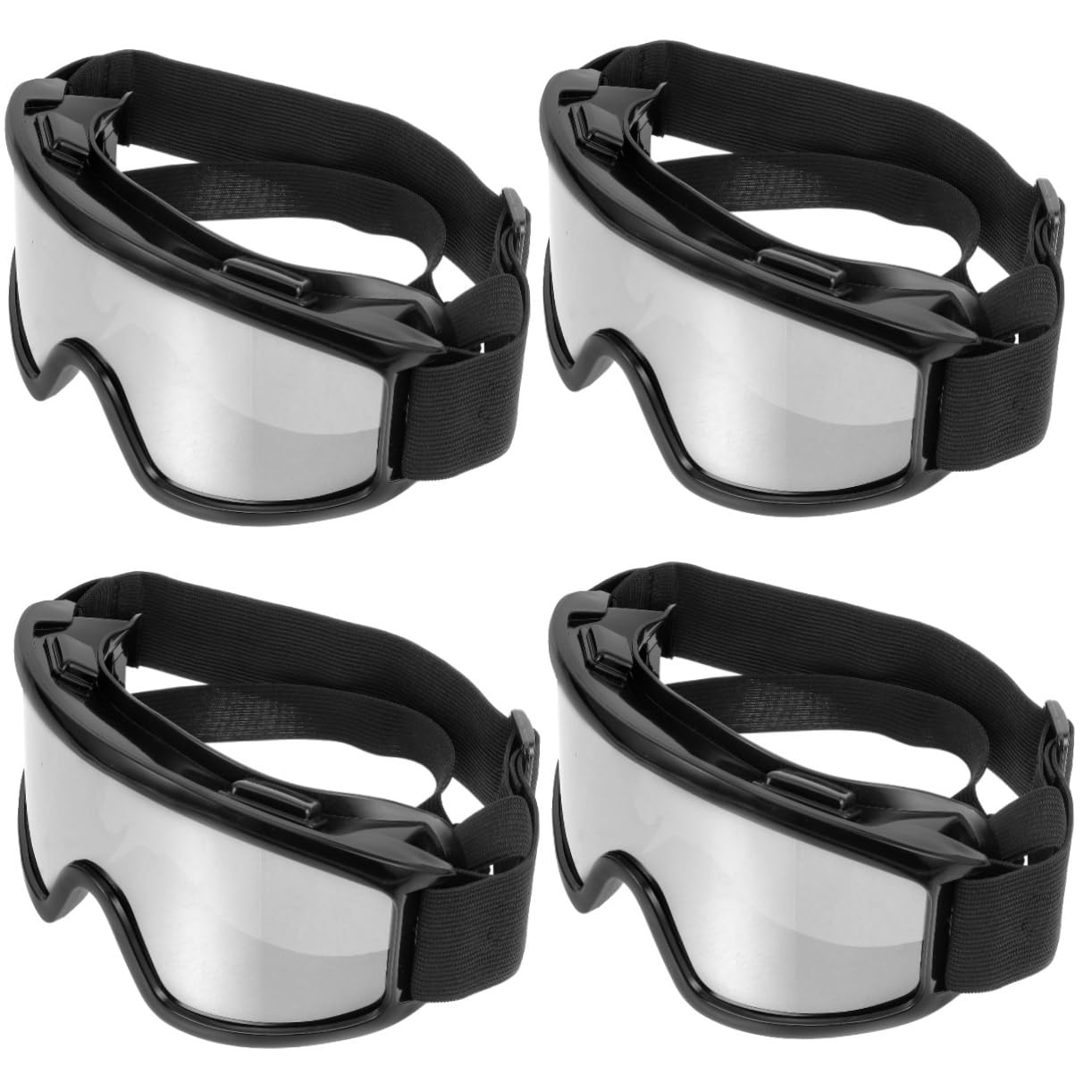 VANZACK 4Szt okulary przeciwsłoneczne dla zwierząt Pies okulary zwierzak domowy słoneczne gogle dla psów małych ras dla kota na zewnątrz wiatroodporny