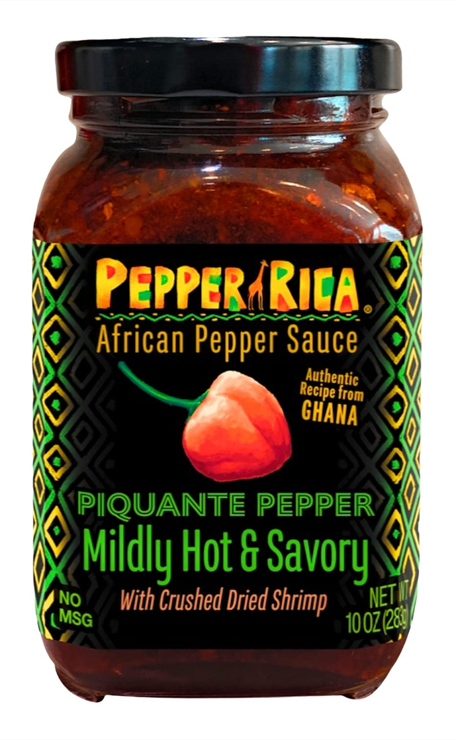 Buy PepperRica, Gourmet African Hot Sauce Shito Authentic Recipe