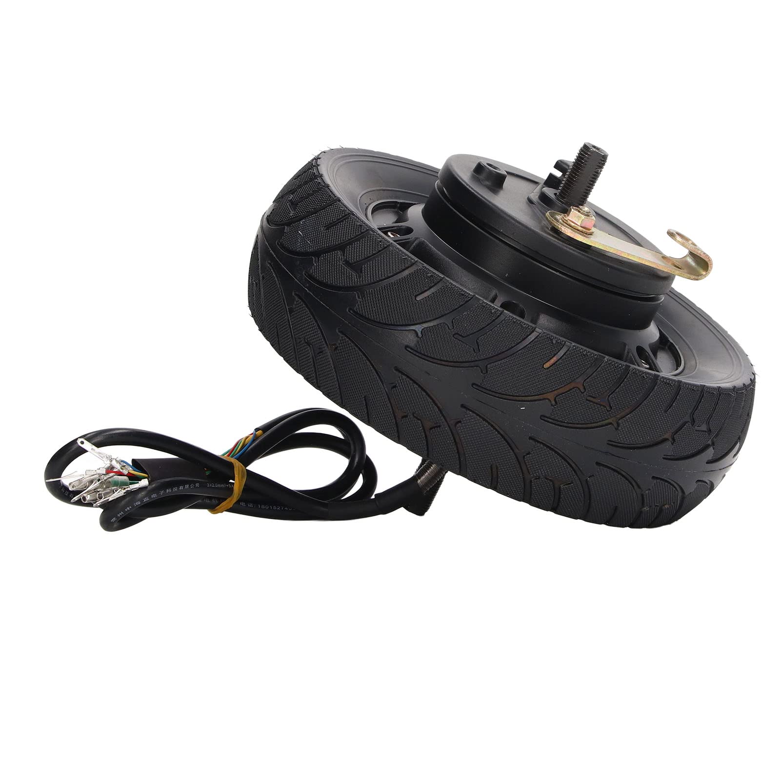 Tbest Motore del della ruota 8 pollici con freno a tamburo 36V-48V 500W a 1200W 1400 RPM Impermeabile Universale per bicicletta elettrica scooter