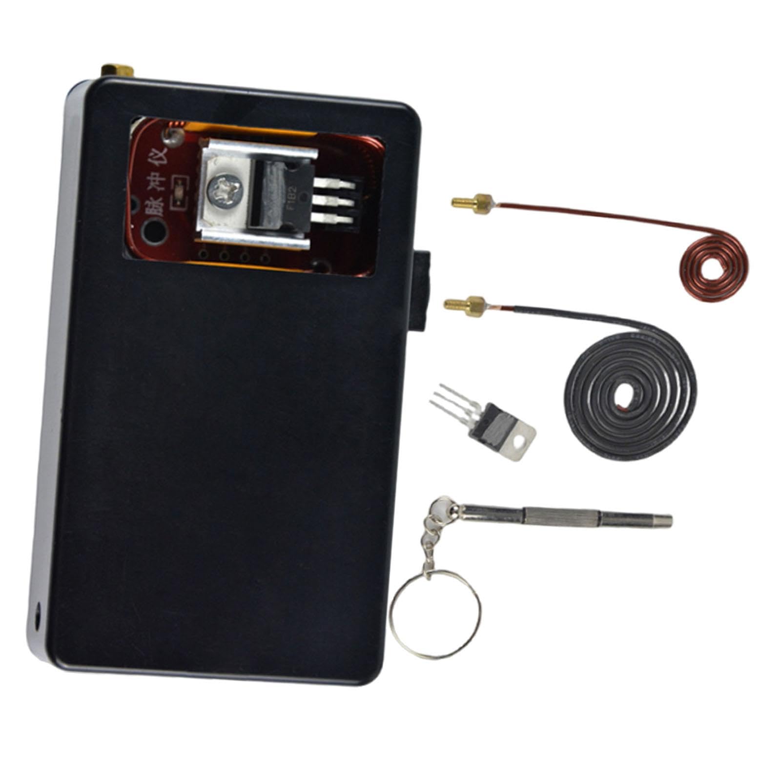 Générateur électromagnétique EMP 150 MHz Aux Applications Pratiques. Matériau Robuste. Indicateur de Inclus, Noir