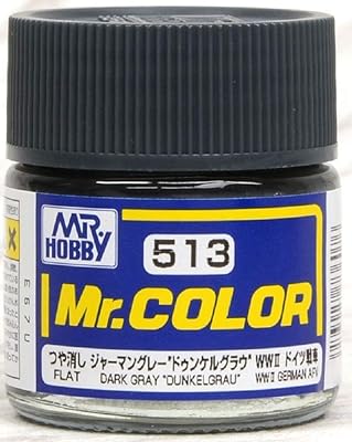 C513 Dark Gray Dunkel Grau 10ml Bottle, GSI Mr. Color