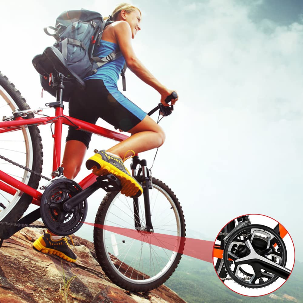 Copertura Protezione Catena Per Mountain Bike | 42-44 Denti, Nero, Resistente