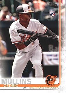 2019 Topps Baseball #318 Cedric Mullins RC Rookie Baltimore Orioles