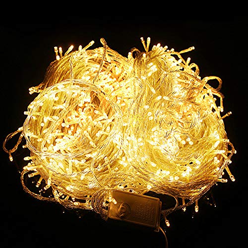Shinemu String Lights,Indoor/Outdoor Decoration Lights,Fairy Garden Lights For Bedroom Lights,Photo Wall Lights,Patio Lights,Gate Lights,Xmas Lights,Commercial Lights(Warm White 100 Led 32.8 Feet) #TOP6