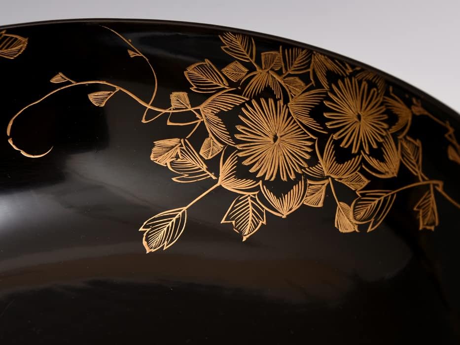 【ゆりかご】金蒔絵 千羽鶴 黒塗煮物椀 10客 木製漆器 天然木 ゆりかご】金蒔絵 千羽鶴 黒塗煮物椀 10客 木製漆器 天然木 ゆりかご