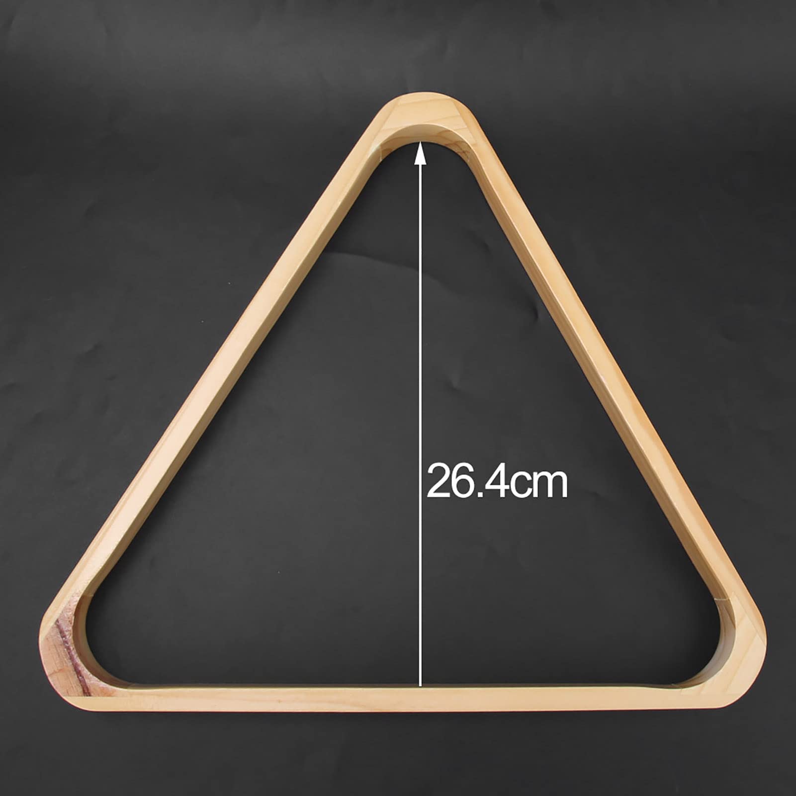 Marco de Billar, Billar Profesional de Madera, Marco de Rombo Triangular, Estante de Bolas, Trípode Americano para Mesa de Billar Gruesa