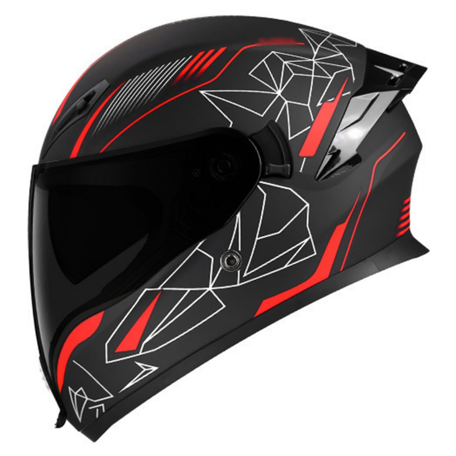 Integralny kask motocyklowy, integralny kask motocyklowy z podwójnym wizjerem, dla mężczyzn i kobiet, certyfikowany przez ECE 22.06, kask motocrossowy, kask na skuter
