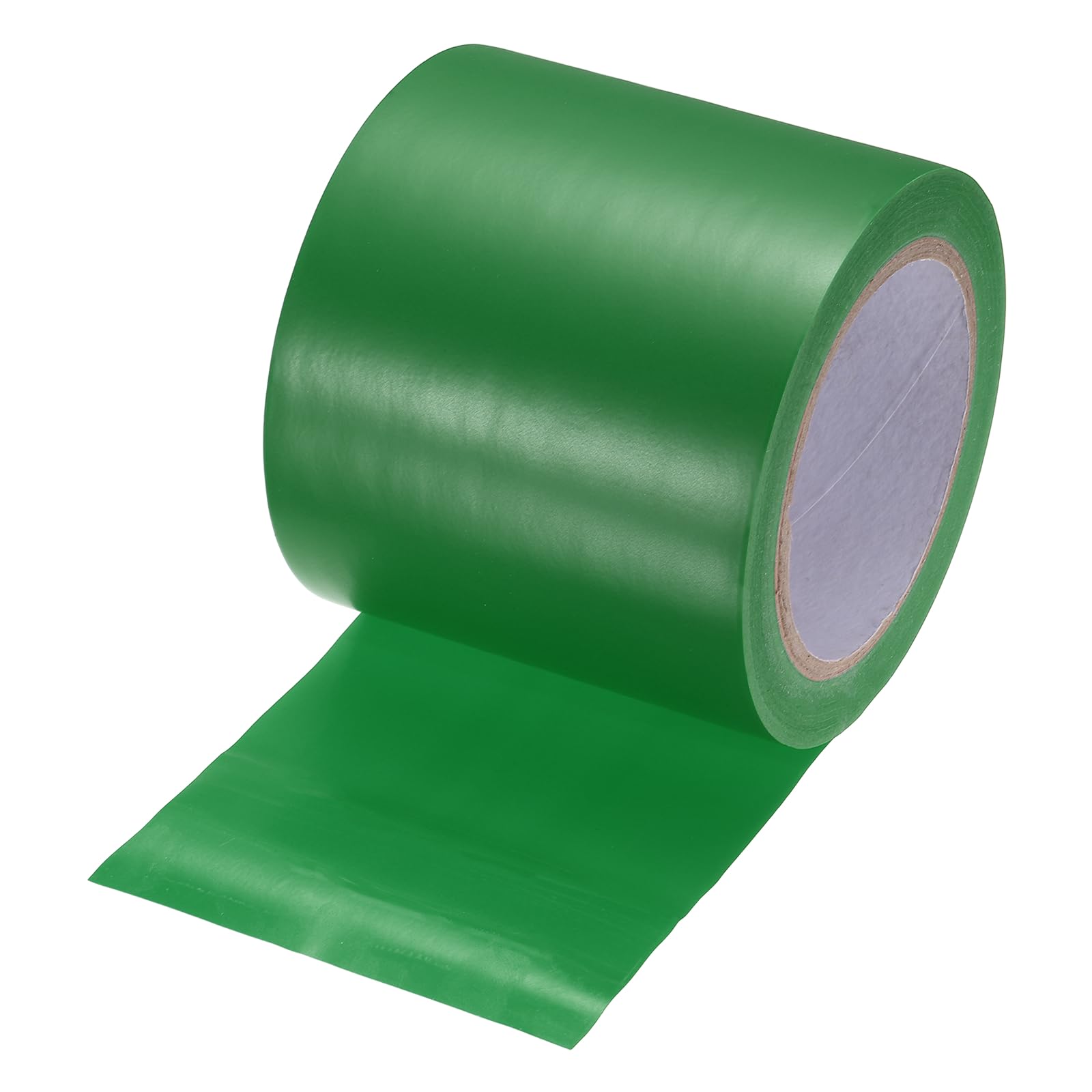 sourcing map Vinyl Floor Tape 100mm x 33m Non-Abrasive Floor Marking Tape Outdoor Playing Field Marking Equipment for Warehouse Gyms Athletics Restaurants, Green โ image 1